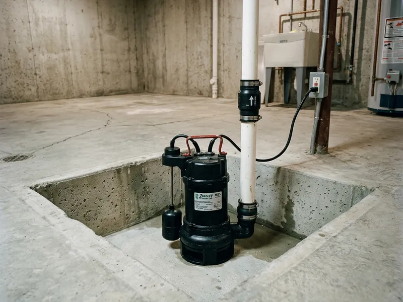 Sump Pump Installation Plumber in Farmington, PA